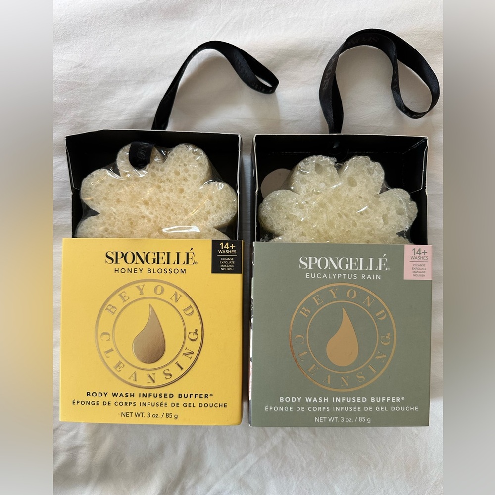 New Spongellé Bundle - Honey Blossom and Eucalyptus Rain